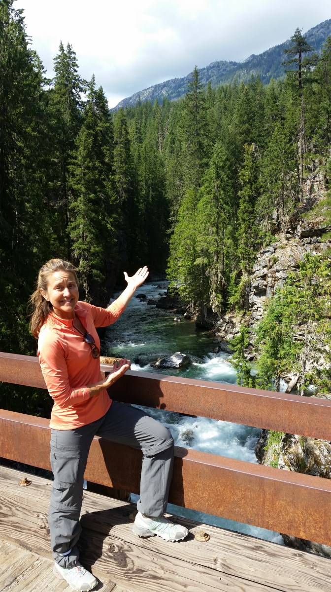 Vickie on the High Bridge