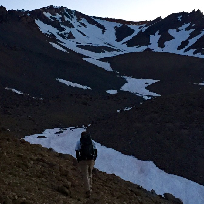 Sean Just Below Helen Lake